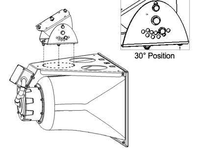 HyperSpike TCPA Directional Mount Bracket