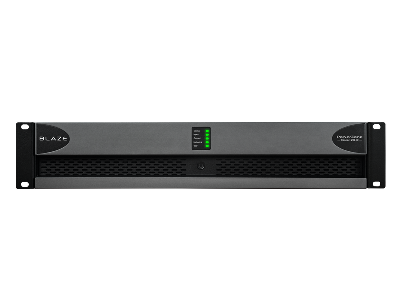 PowerZone Connect 2004D 2000W 4-Channel Dante-Enabled Smart Amplifier | LBX-888-007 Blaze Audio