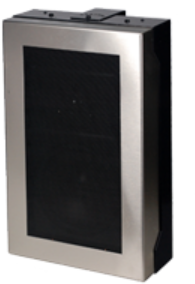 Quam 25V Wall Mount Speaker System with Stainless Frame