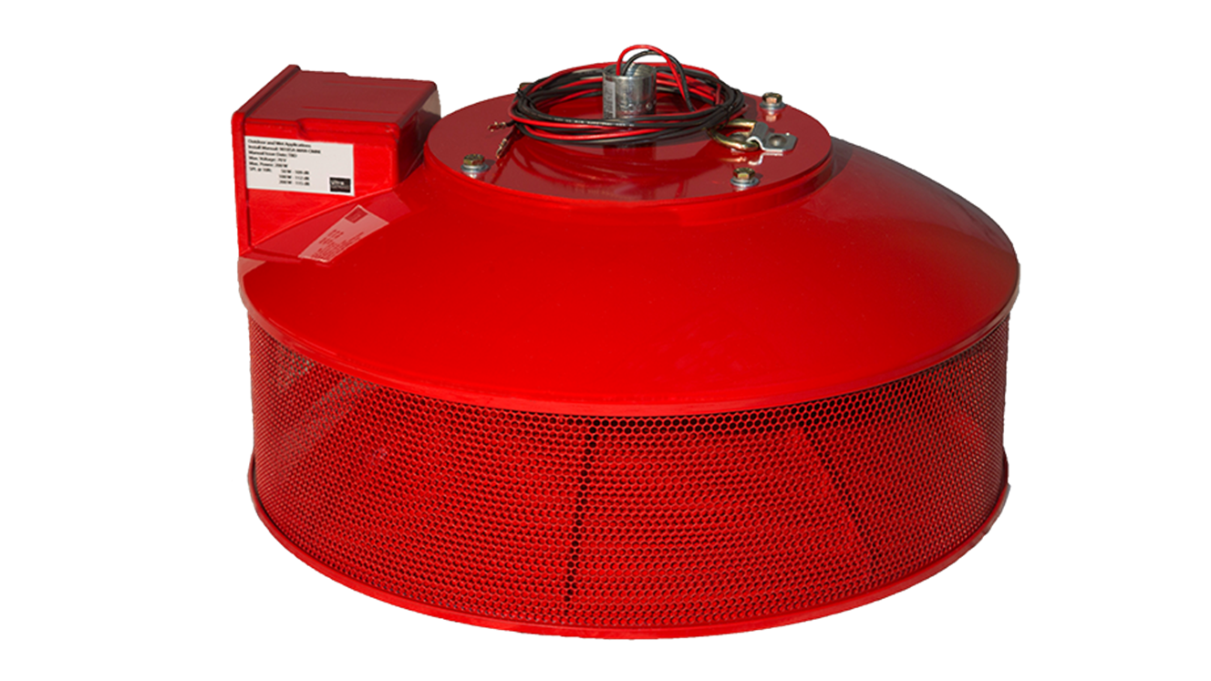 TCPA Omni-UL 90185A-801-04-F – 70V Wide-Area Emergency Communication Loudspeaker (Up to 129dB, UL 1480 Listed)