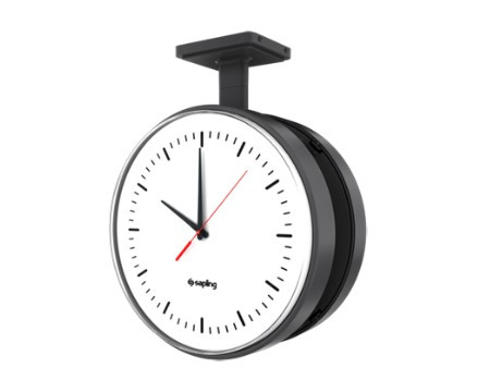 Sapling 12" Wireless Talkback School Clock (custom Case) 
