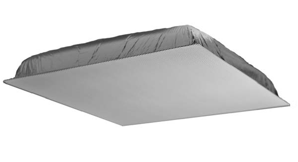 Quam 2' x 2' 70V Ceiling Tile Speaker System (Micro Perf Black)