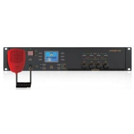 Boutique VM450 PA/VA Emergency Notification System for Paging Phone Systems 500W 4 Zones by Bogen Communications