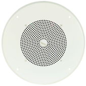 Bogen Communications ASWG1DK Cone Amplified Ceiling Speaker with Detachable Volume Control Knob 8" (White)