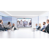 V5550 MAXHUB XBoard V7 Series 55” 4K UHD Interactive Conference Display with Camera, Microphones, Speakers, and Wall Mount