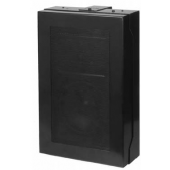 Quam Wall Mount 70V Speaker System Rotary Select (Black)