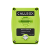 2-Way Wireless Intercom System (UHF, Outdoor Callbox, Green, with relay control) by Ritron 